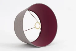 Lindro, Abat-Jour, Violet, Cylindre, 35 Cm