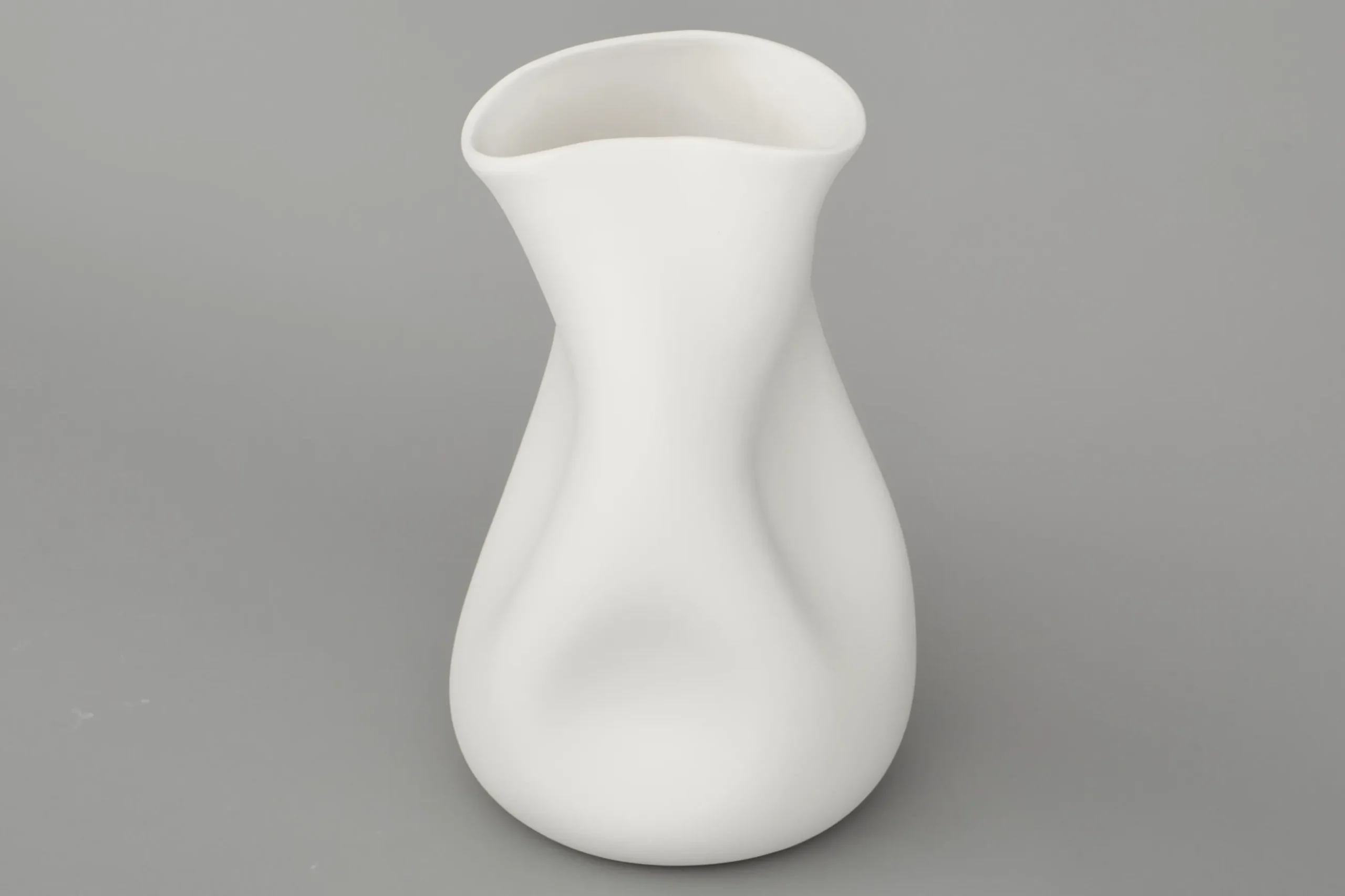 Lorena, Vase, Ceramique, Blanc, Modele 1