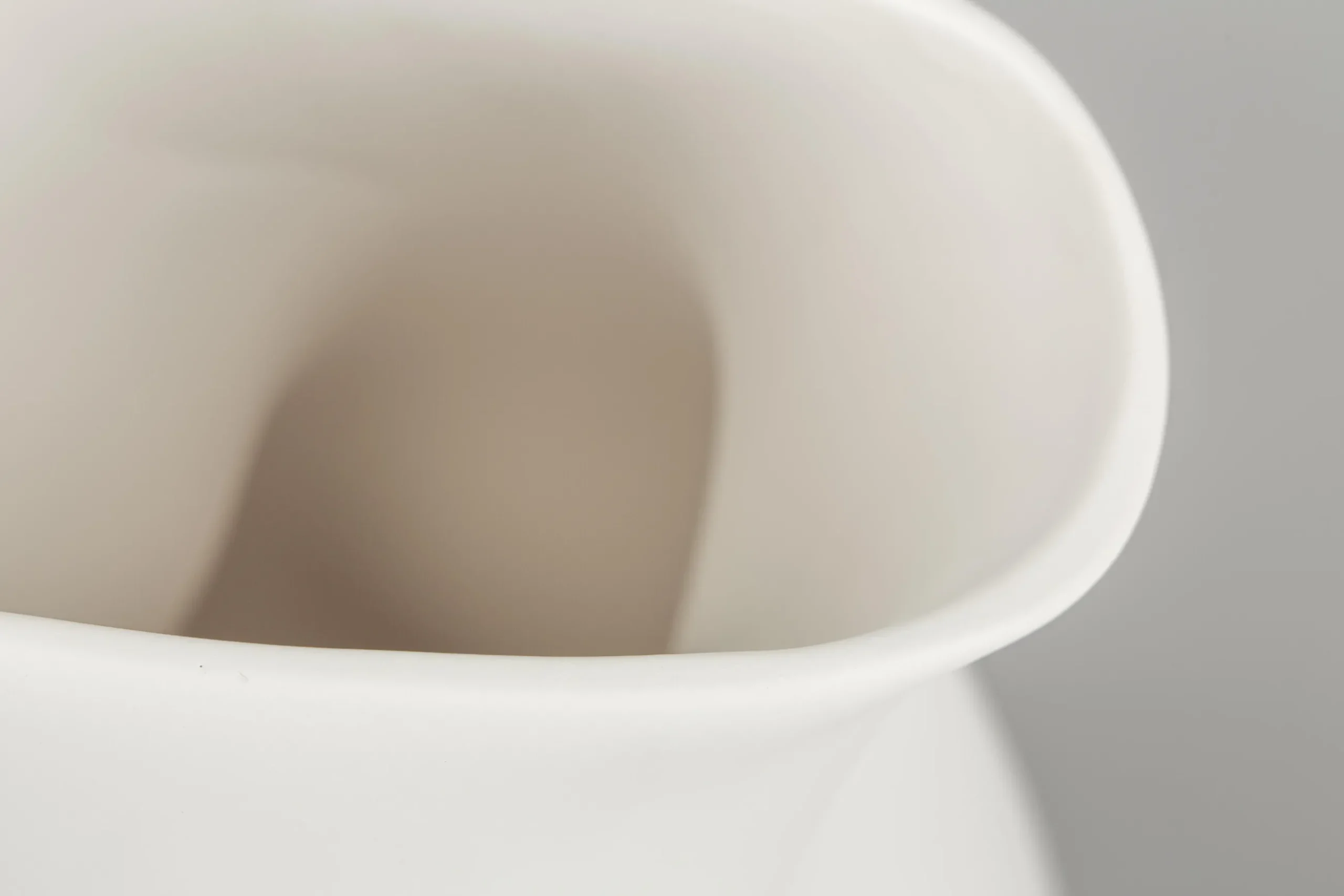 Lorena, Vase, Ceramique, Blanc, Modele 1