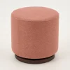 Lucas, Pouf, Rotatif, O 40, Rose