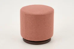 Lucas, Pouf, Rotatif, O 40, Rose