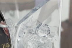 Lucy, Refroidisseur De Champagne, Verre, Carre