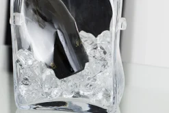 Lucy, Refroidisseur De Champagne, Verre, Carre