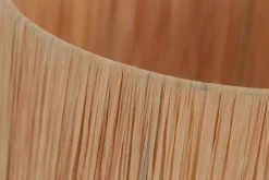 Maeve, Lampe De Table Avec Abat-Jour, Bois Et Raphia