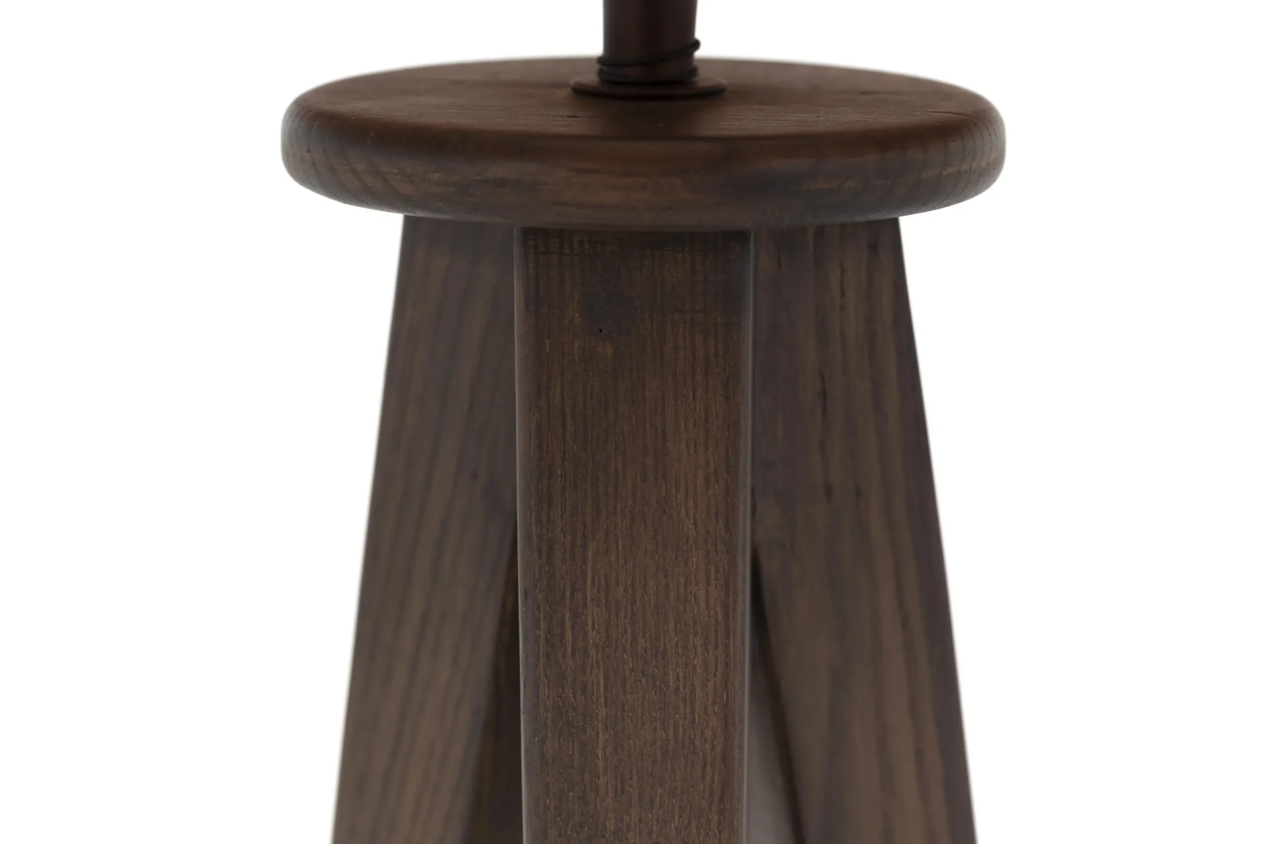Maeve, Lampe De Table Avec Abat-Jour, Bois Et Raphia