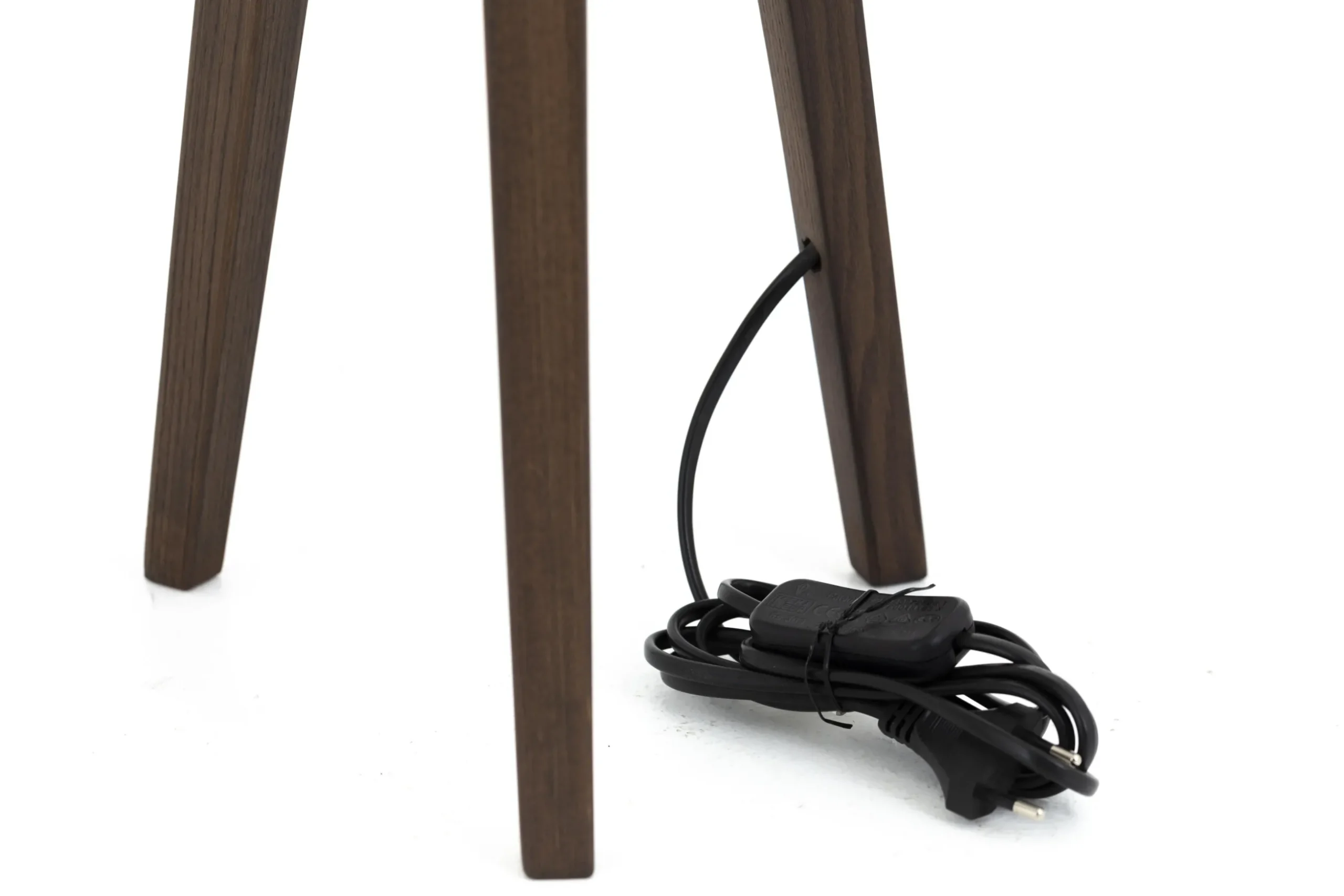 Maeve, Lampe De Table Avec Abat-Jour, Bois Et Raphia