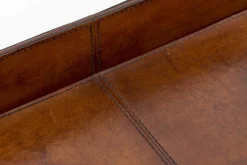 Manhattan, Plateau, Cuir Marron