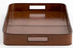 Manhattan, Plateau, Cuir Marron