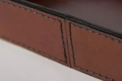 Manhattan, Plateau, Cuir Marron, L