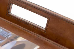 Manhattan, Plateau, Cuir Marron