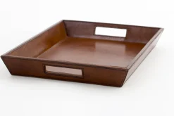 Manhattan, Plateau, Cuir Marron