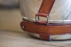 Manhattan, Refroidisseur A Vin, Poignee En Cuir Marron