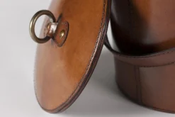 Manhattan, Seau A Glace, Cuir Marron