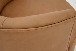 Marchetti, Fauteuil, Cuir Cognoac, Rotatif