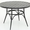 Marian, Table De Jardin, O110, Noir