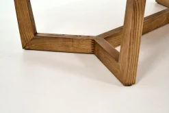 Marnix, Table Basse, Chene Et Pierre, 140X70