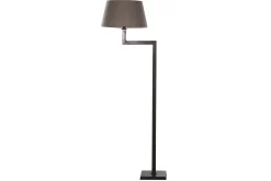 Martha, Lampadaire, Marron/Noir, Laiton