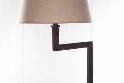 Martha, Lampadaire, Marron/Noir, Laiton
