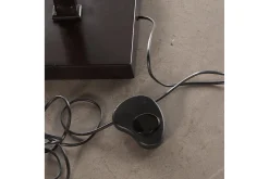 Martha, Lampadaire, Marron/Noir, Laiton