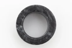 Maureen, Rond De Serviette, Marbre, Noir