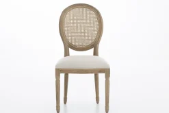 Medy, Chaise, Chene, Lin Naturel