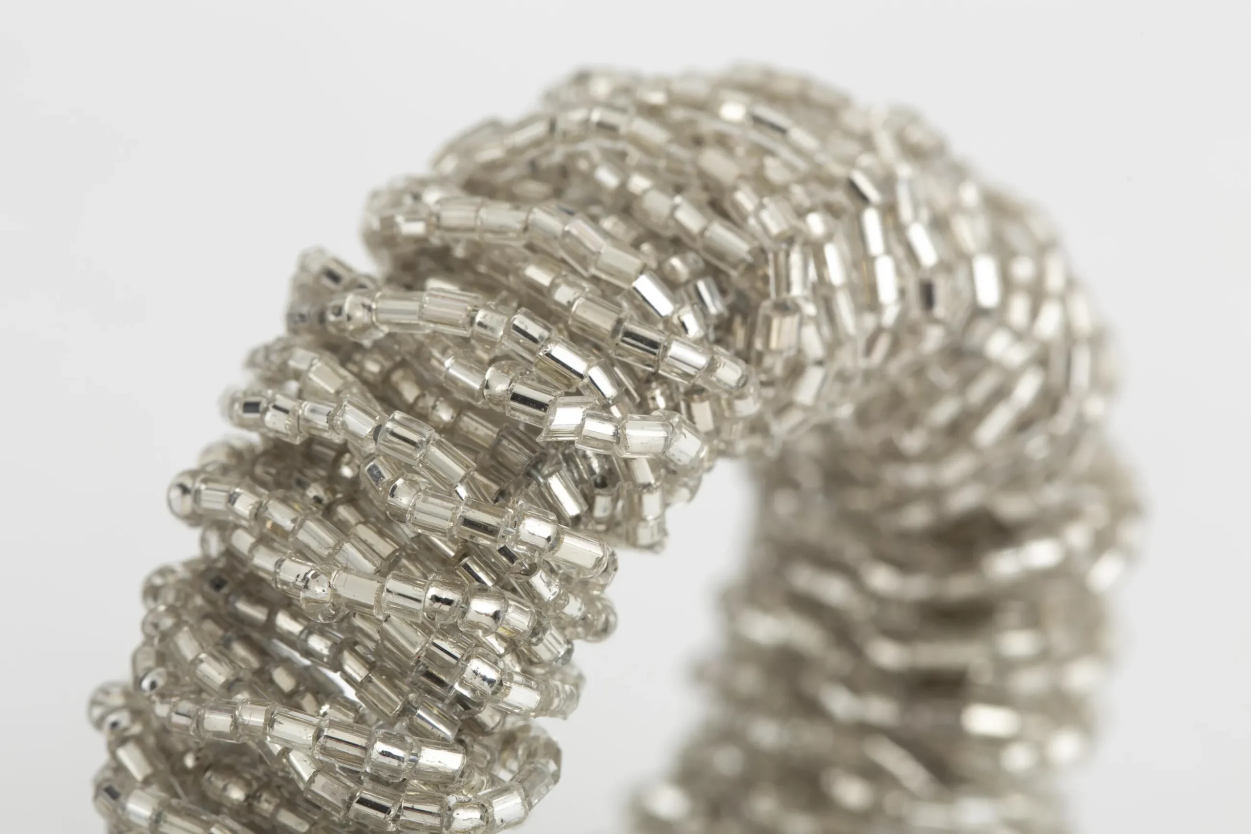 Meina, Rond De Serviette, Perles, Argent