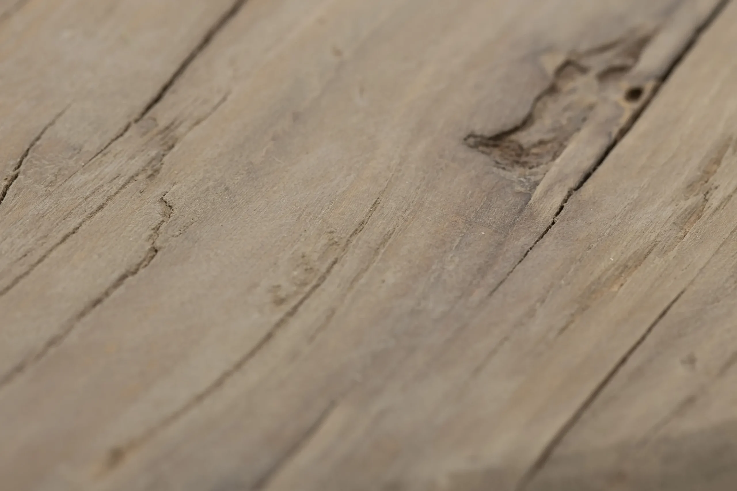 Milan, Table A Manger, Ronde, Bois Recycle, 120 Cm, Modele 2