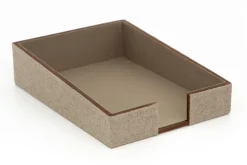 Milburn, Bac A Papier, Laine Et Cuir