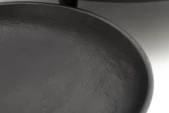 Mortimer, Plat, Metal, Noir, L