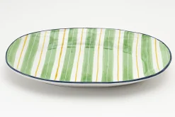 Nanna, Assiette De Service, Vert, Ovale