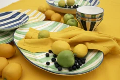 Nanna, Assiette De Service, Vert, Ovale