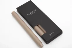 Nell, Bougie De Table, Couleur Lin, Lot De 4