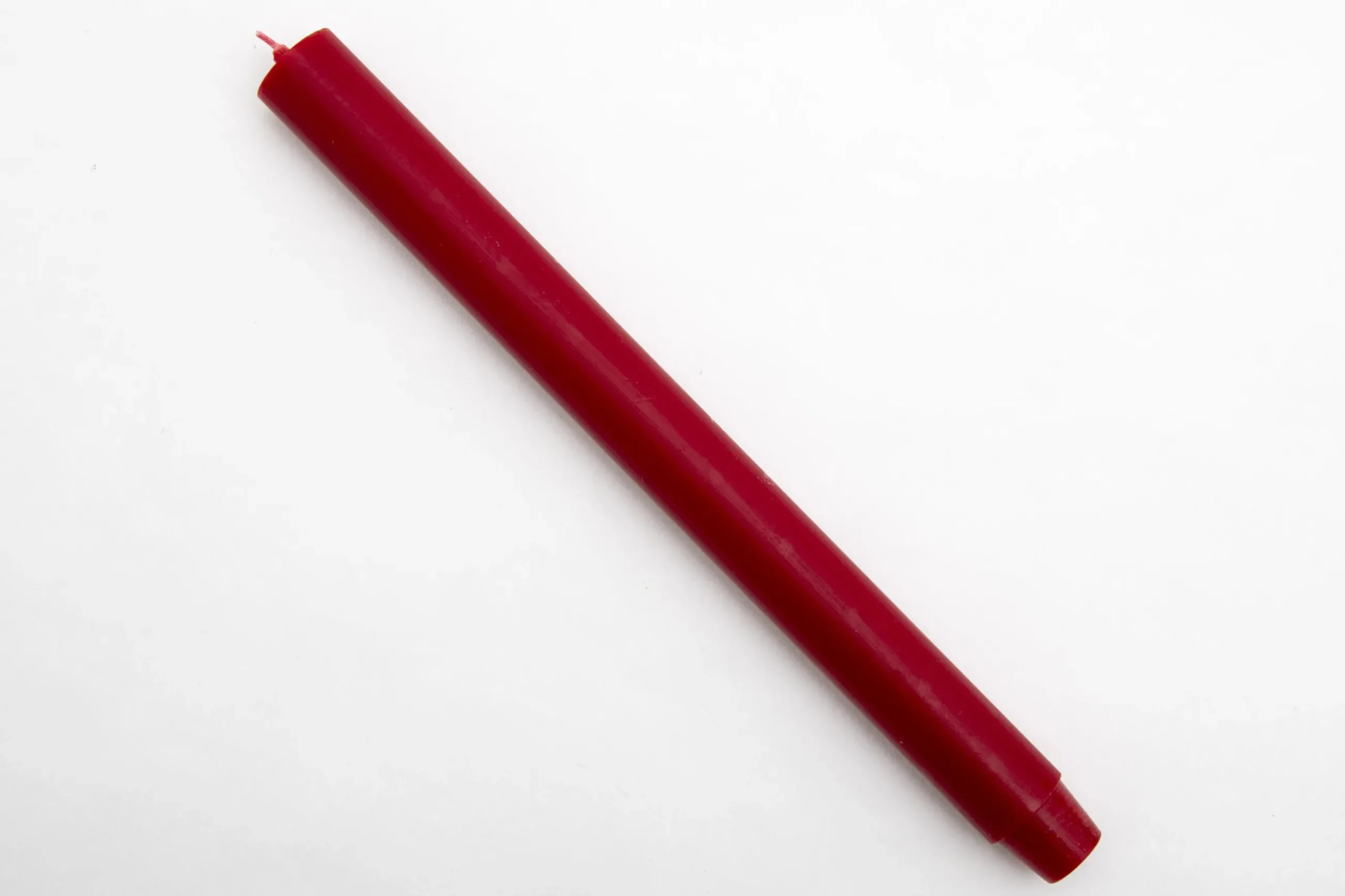 Nell, Bougie De Table, Couleur Rouge, Lot De 4