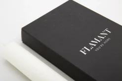 Nell, Bougie De Table, Couleur Blanc, Lot De 4