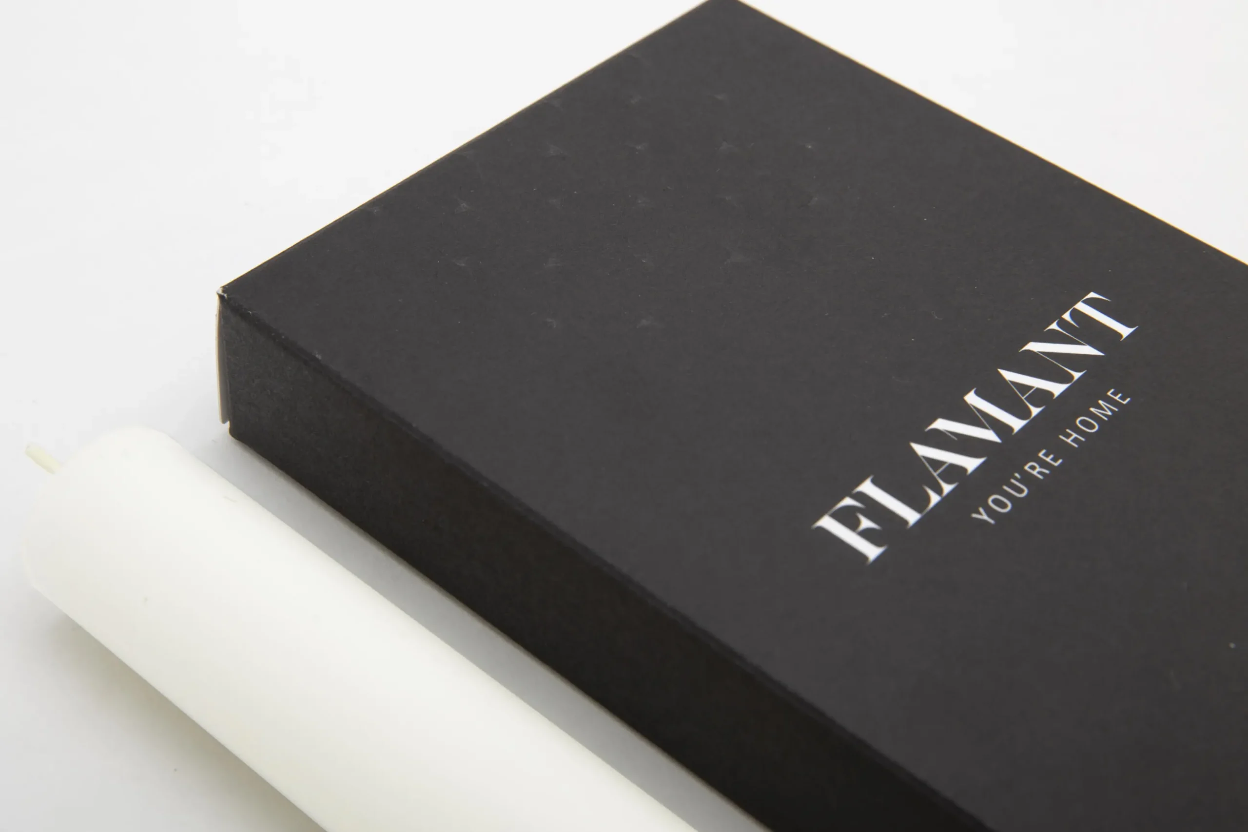 Nell, Bougie De Table, Couleur Blanc, Lot De 4