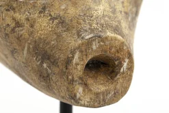 Olina, Masque, A Pied