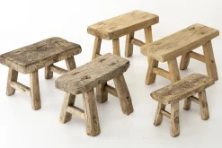 Paton, Tabouret, Bois Recycle
