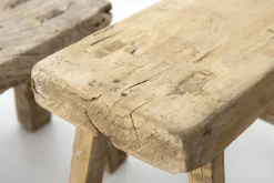 Paton, Tabouret, Bois Recycle