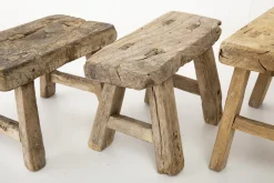 Paton, Tabouret, Bois Recycle