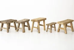 Paton, Tabouret, Bois Recycle