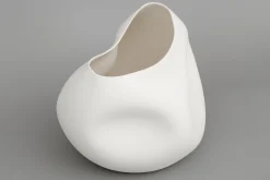 Reynolds, Vase, Ceramique, Blanc, Modele 3