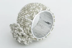 Rioja, Rond De Serviette, Perles, Argent