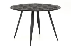 Robyn, Table A Manger, Teck Recupere, Ronde, 110 Cm