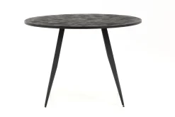 Robyn, Table A Manger, Teck Recupere, Ronde, 110 Cm