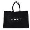 Sac Flamant, Sac Shopping, Jute, Noir