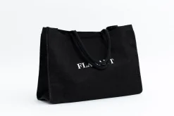 Sac Flamant, Sac Shopping, Jute, Noir