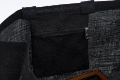 Sac Flamant, Sac Shopping, Jute, Noir