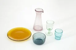 Samantha, Verre A Eau, Bleu Clair, 250Ml