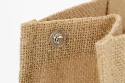 Shopper Flamant, Sac Shopping, Jute, Naturel