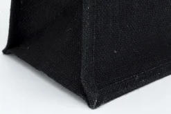 Shopper Flamant, Sac Shopping, Jute, Noir